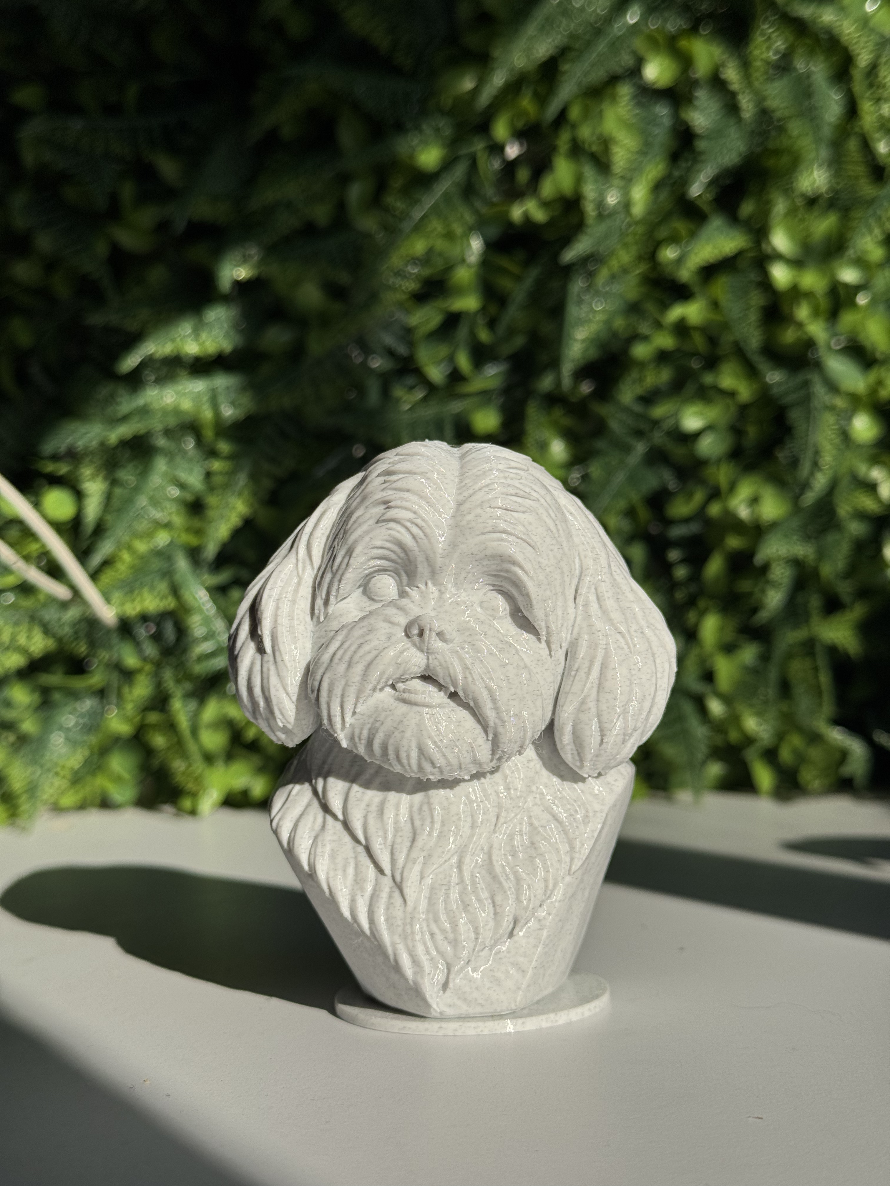 Escultura 3D personalizada da pet Margarida