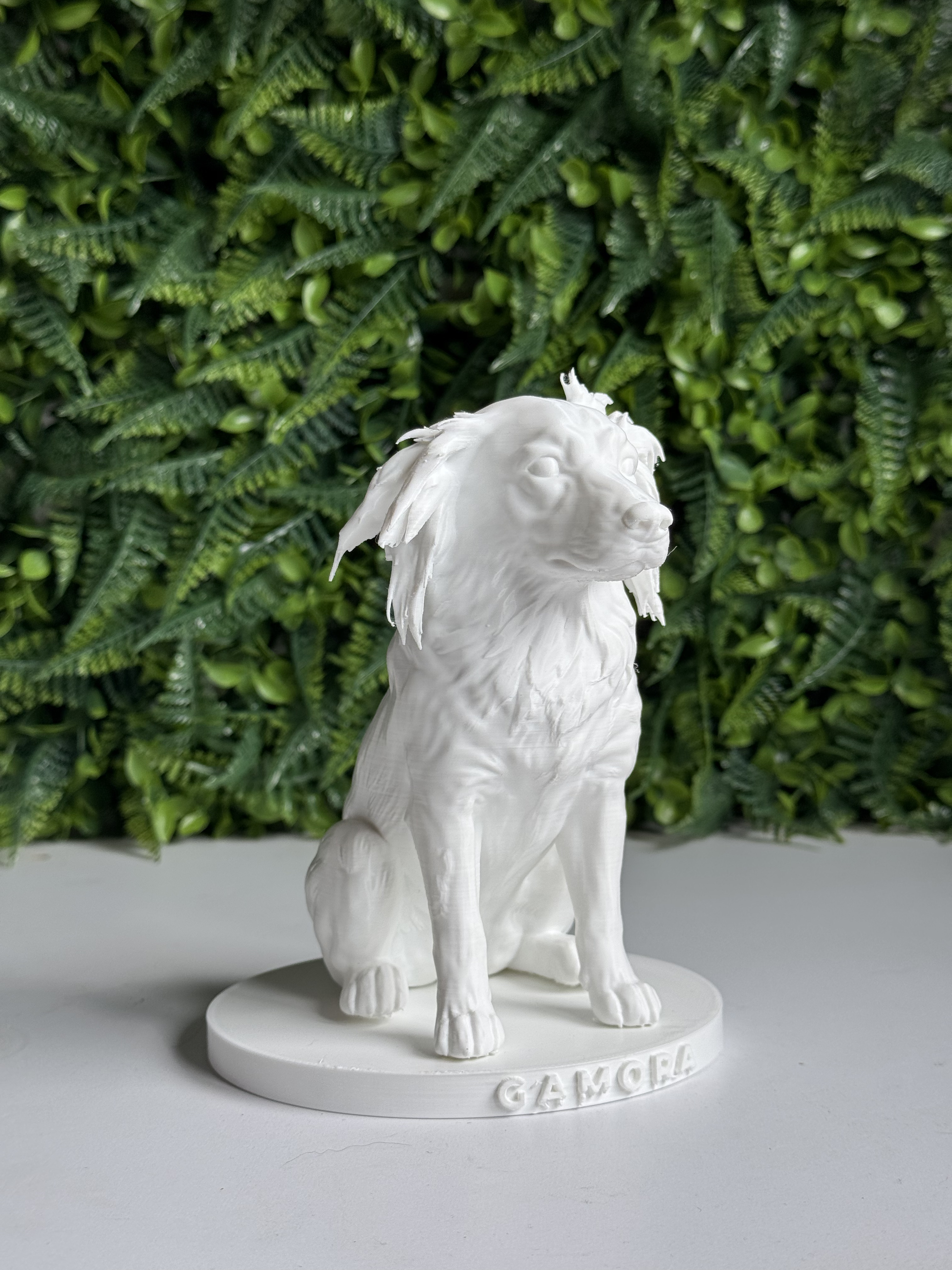Estátua 3D de corpo inteiro da pet Gamora