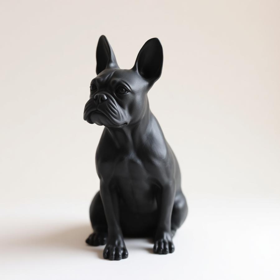 Escultura 3D personalizada do mesmo cachorro